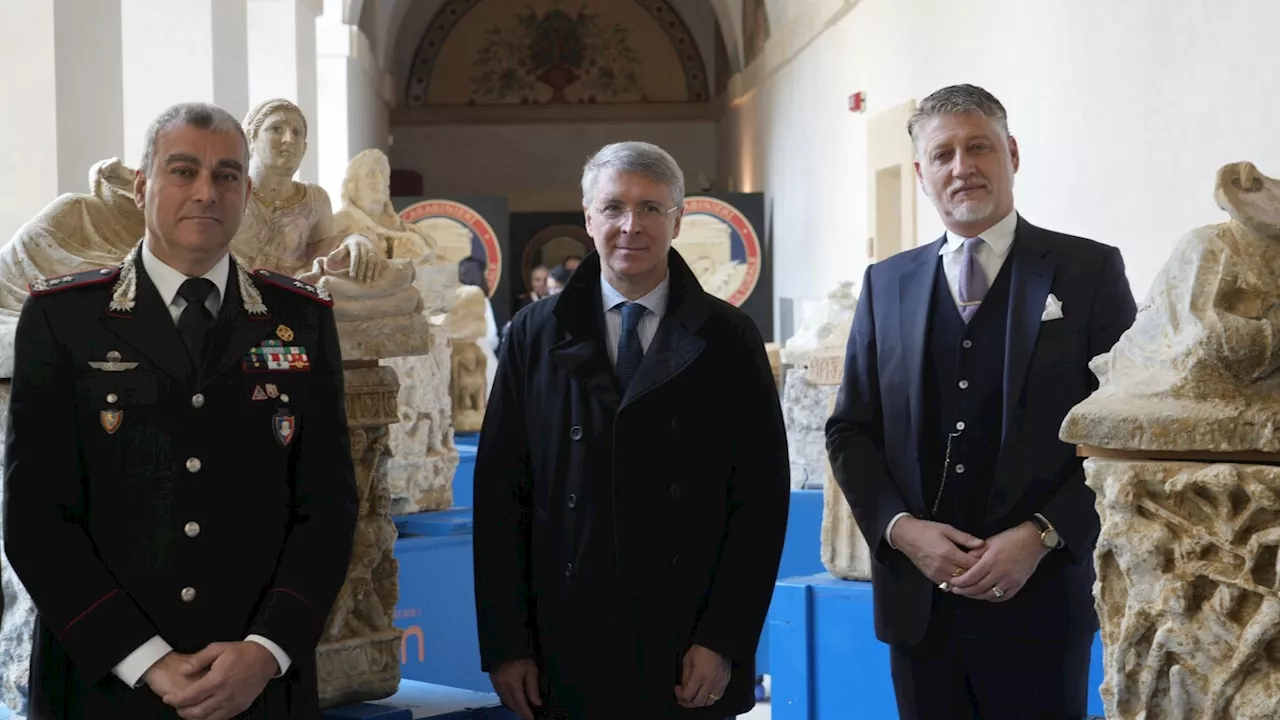 Italy recovers Etruscan artifacts worth $8.5 billion bound for black market