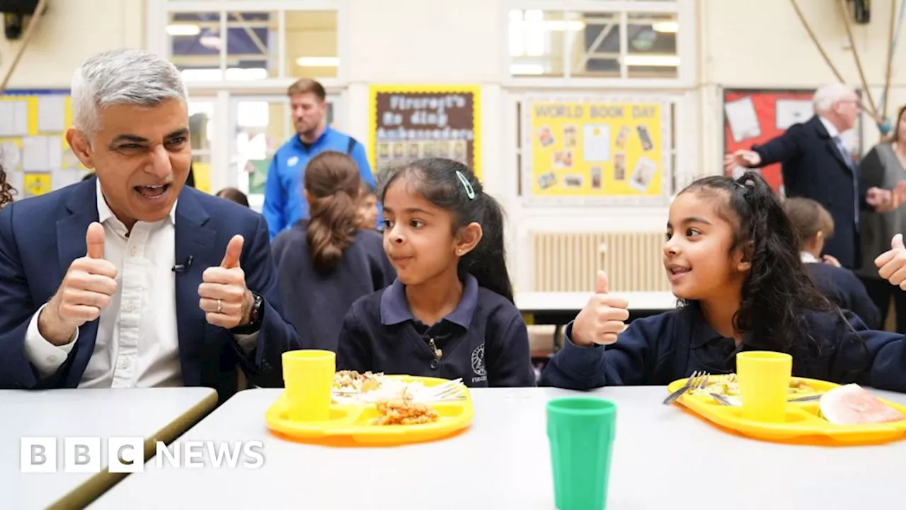 Sadiq Khan: 'Free school meals as long as I am mayor'