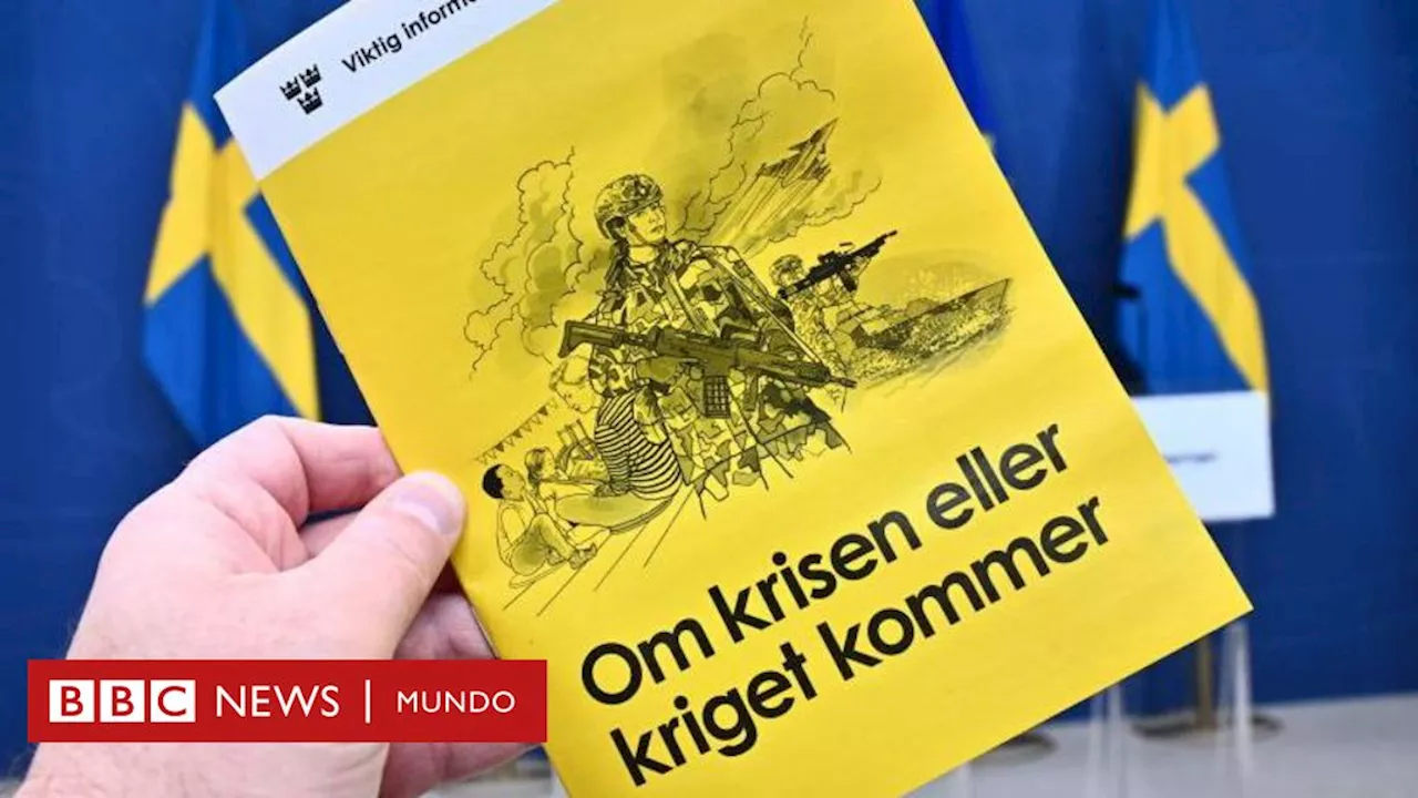 Suecia, Finlandia y Noruega: ¿qué contienen los manuales para sobrevivir una guerra que los países nórdicos están distribuyendo entre sus ciudadanos?