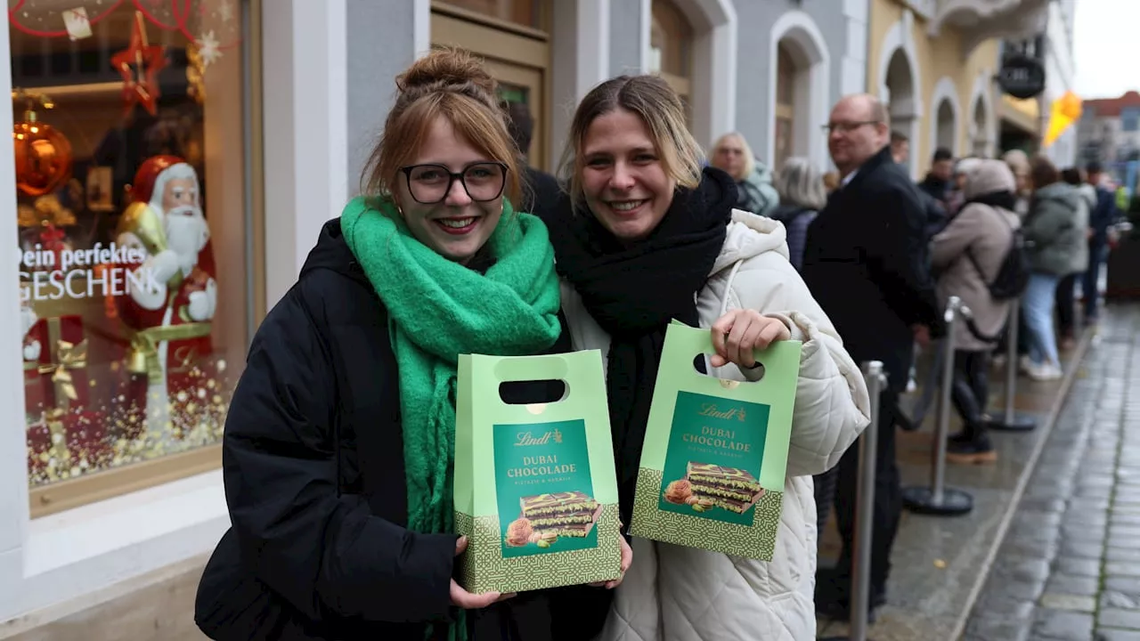 Dubai-Schokolade: Lindt-Tafeln nach 60 Minuten in Sachsen ausverkauft