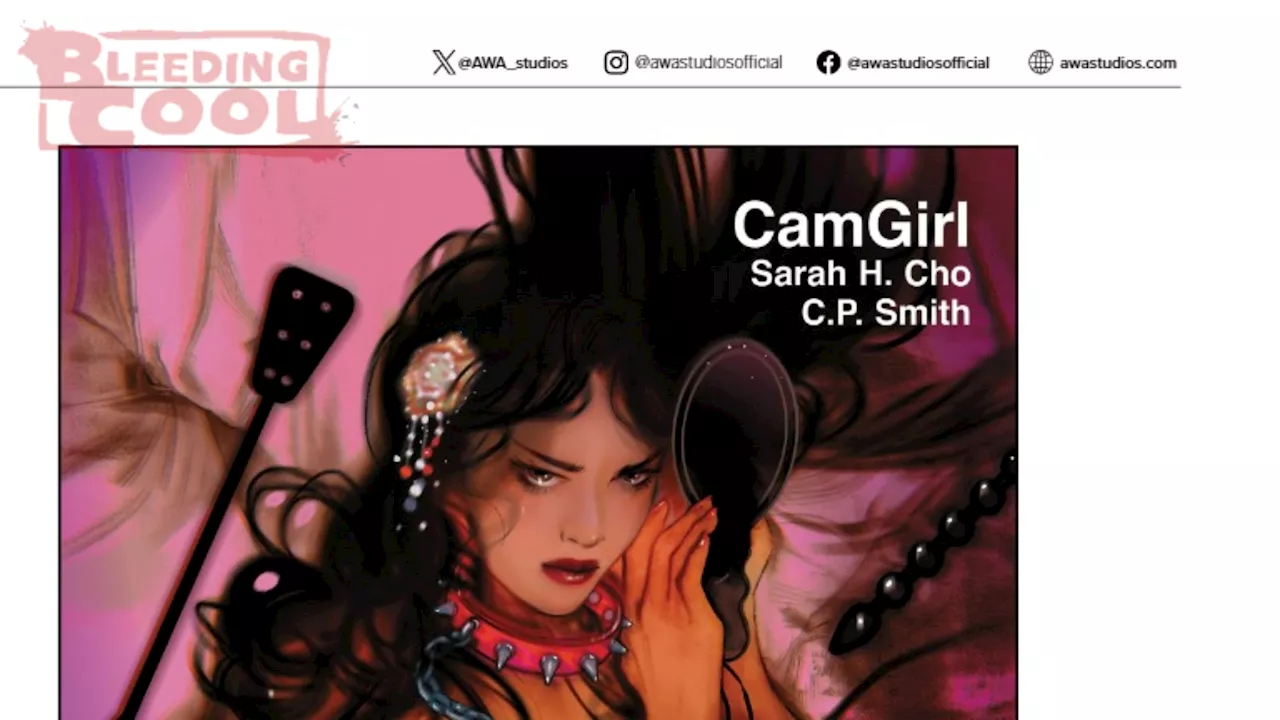 Camgirl And Fight Girls in AWA's February 2025 Solicits