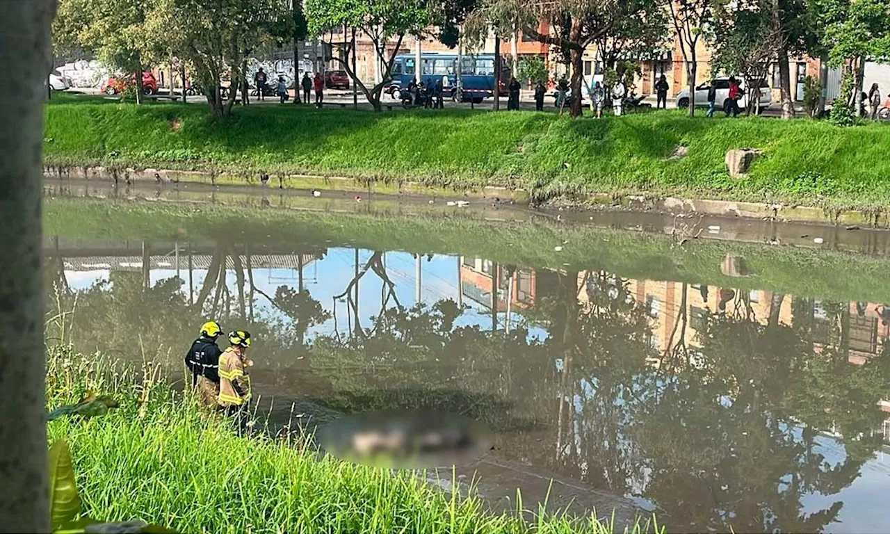 Encontraron cuerpo flotando en aguas de un río en Bogotá: esto se sabe de la víctima