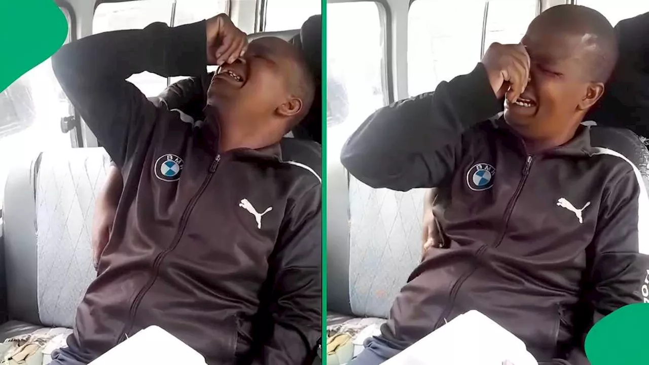 “Bengimthanda Lengane”: Heartbroken Man Cries in a Taxi Over Failed Mjolo, Video Gets Mzansi Talking