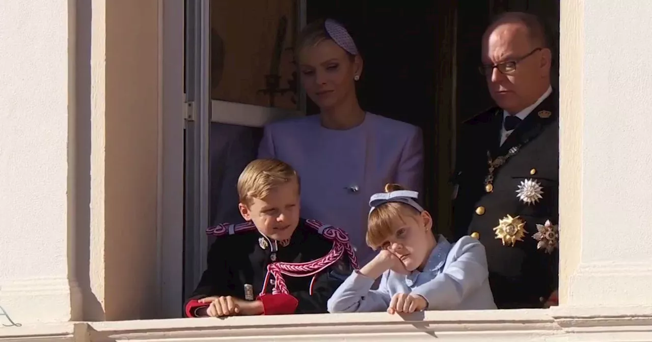 Prinzessin Gelangweilt: Hier tadelt Fürst Albert Tochter Gabriella