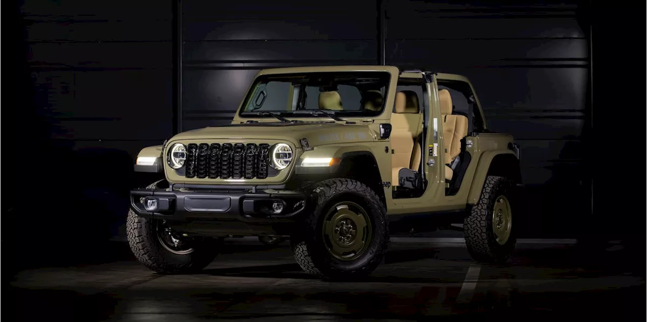 View Photos of the 2025 Jeep Wrangler 4xe Willys '41