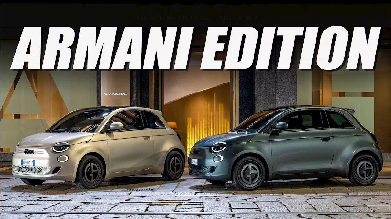 Fiat 500 Giorgio Armani Edition Will Appeal To LA’s Fashionistas