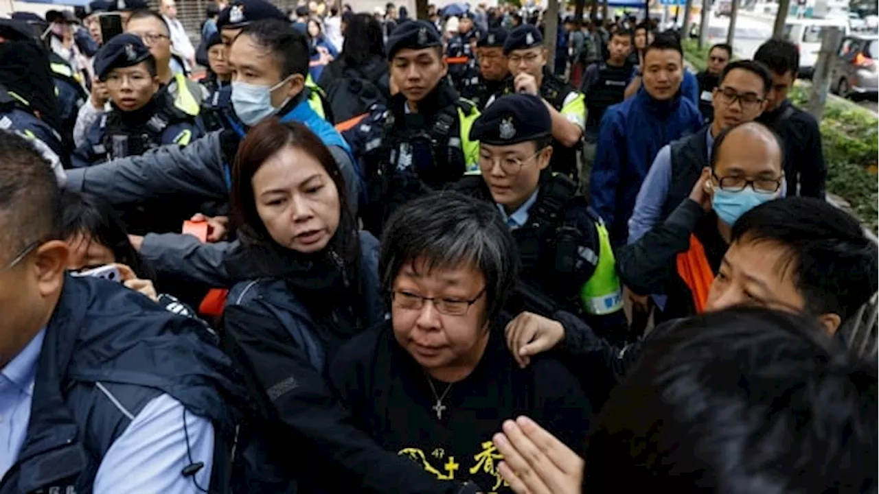 Dozens of Hong Kong pro-democracy activists sentenced to between 4 and 10 years in prison