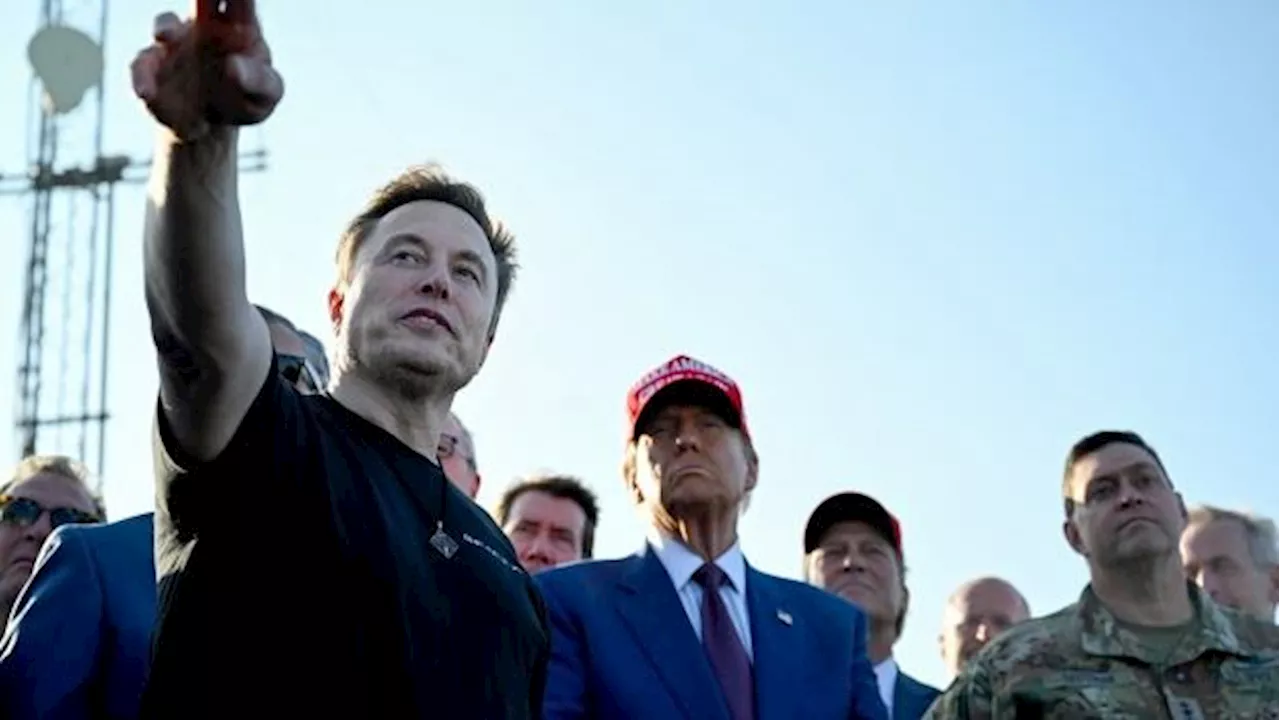 Elon Musk launches Starship test flight with Donald Trump watching