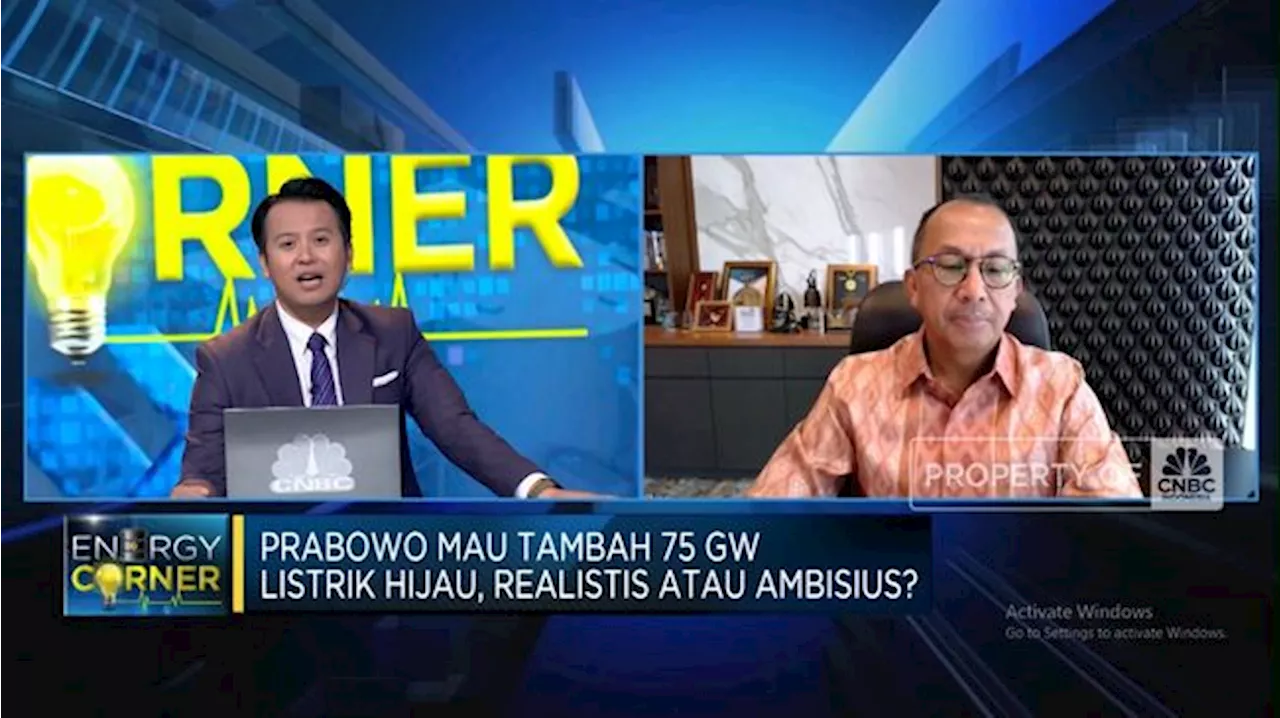 Video:Ambisi Prabowo Tambah 75 GW Listrik EBT, METI Ungkap Masalahnya!