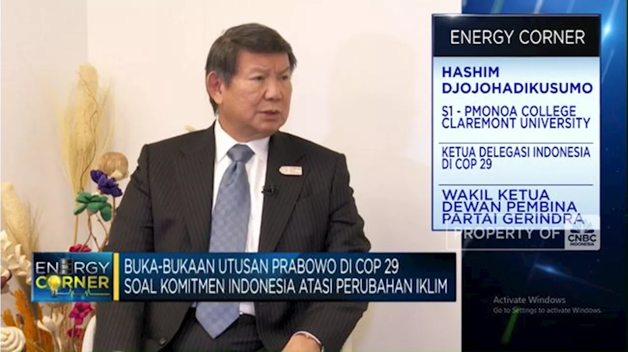 Video:Utusan Prabowo di COP29 Ungkap Komitmen RI Atasi Perubahan Iklim