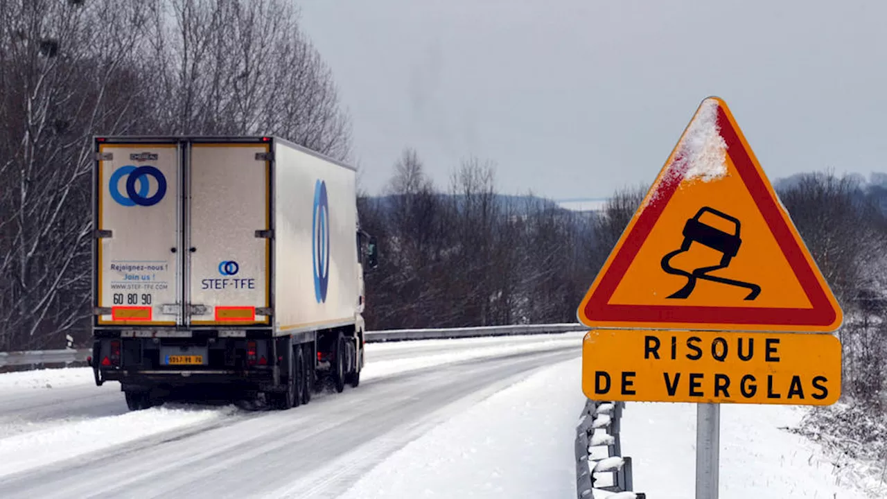 Neige-verglas : voici les 5 départements placés en vigilance jaune ce mercredi