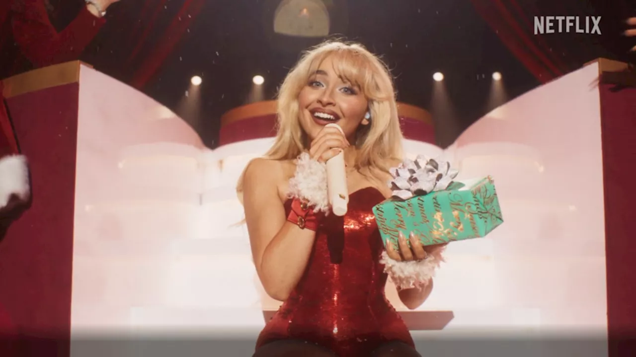 Sabrina Carpenter dévoile la bande-annonce de son émission spéciale pour Noël, avec de nombreux invités au programme