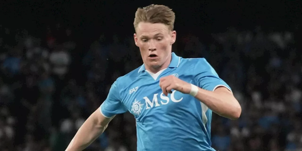 Napoli in ansia per McTominay: noie alla caviglia, oggi la verità