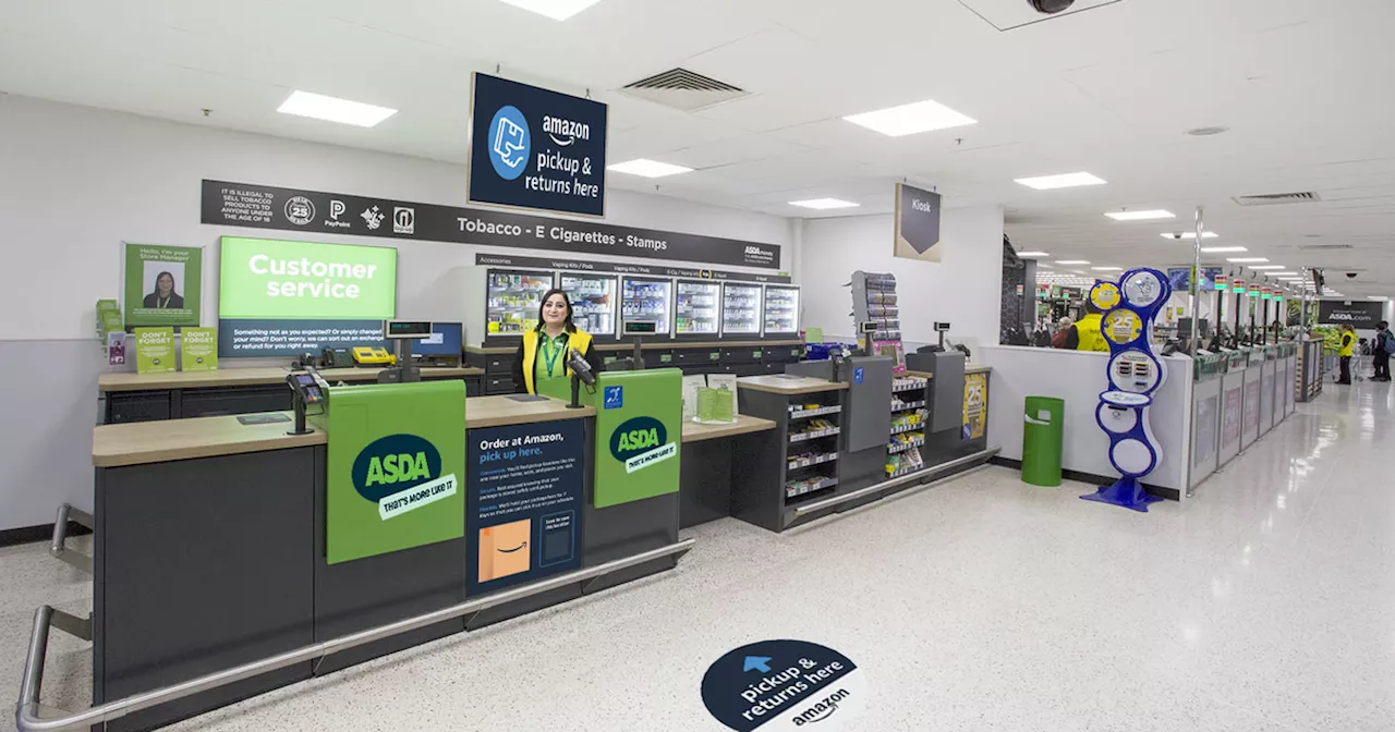 Asda partners with Amazon on 'hassle free' parcel service in over 700 stores