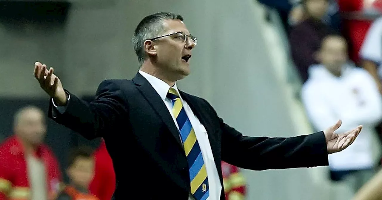 Craig Levein on the real reason why he played with no strikers in Scotland loss