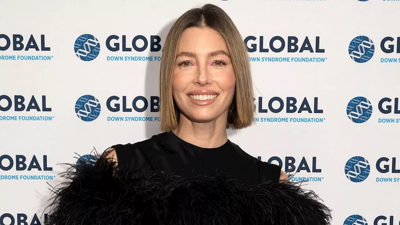 Jessica Biel makes rare public appearance with her and Justin Timberlake's sons at charity event in...