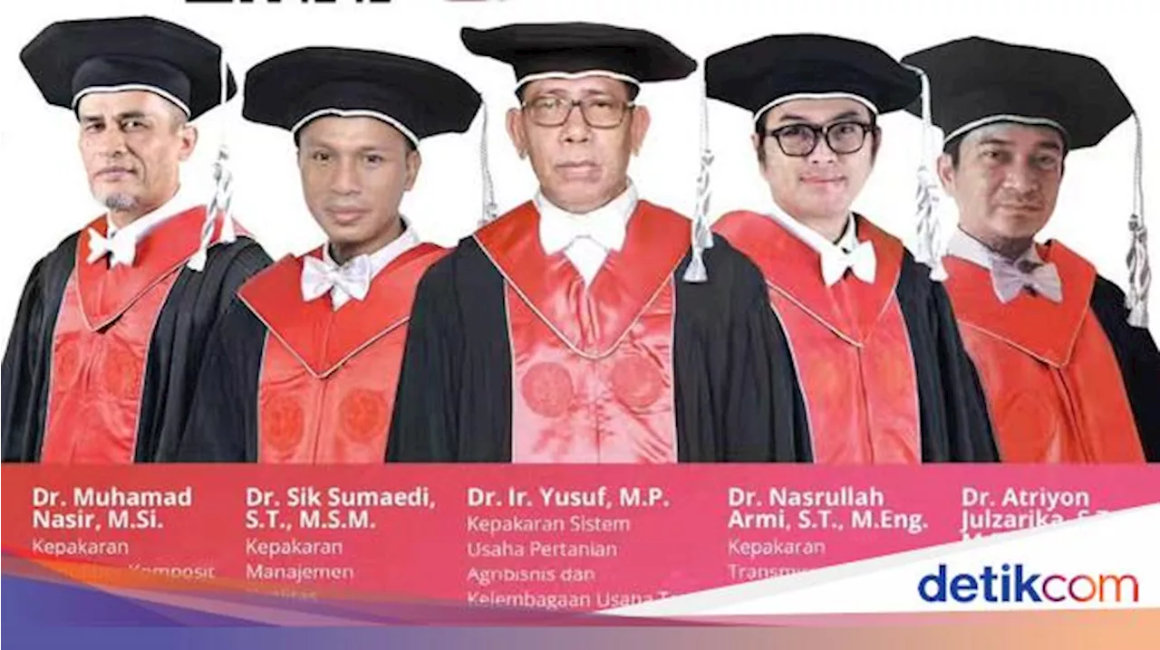 BRIN Kukuhkan 5 Profesor Riset Baru, Ini Sosok Mereka