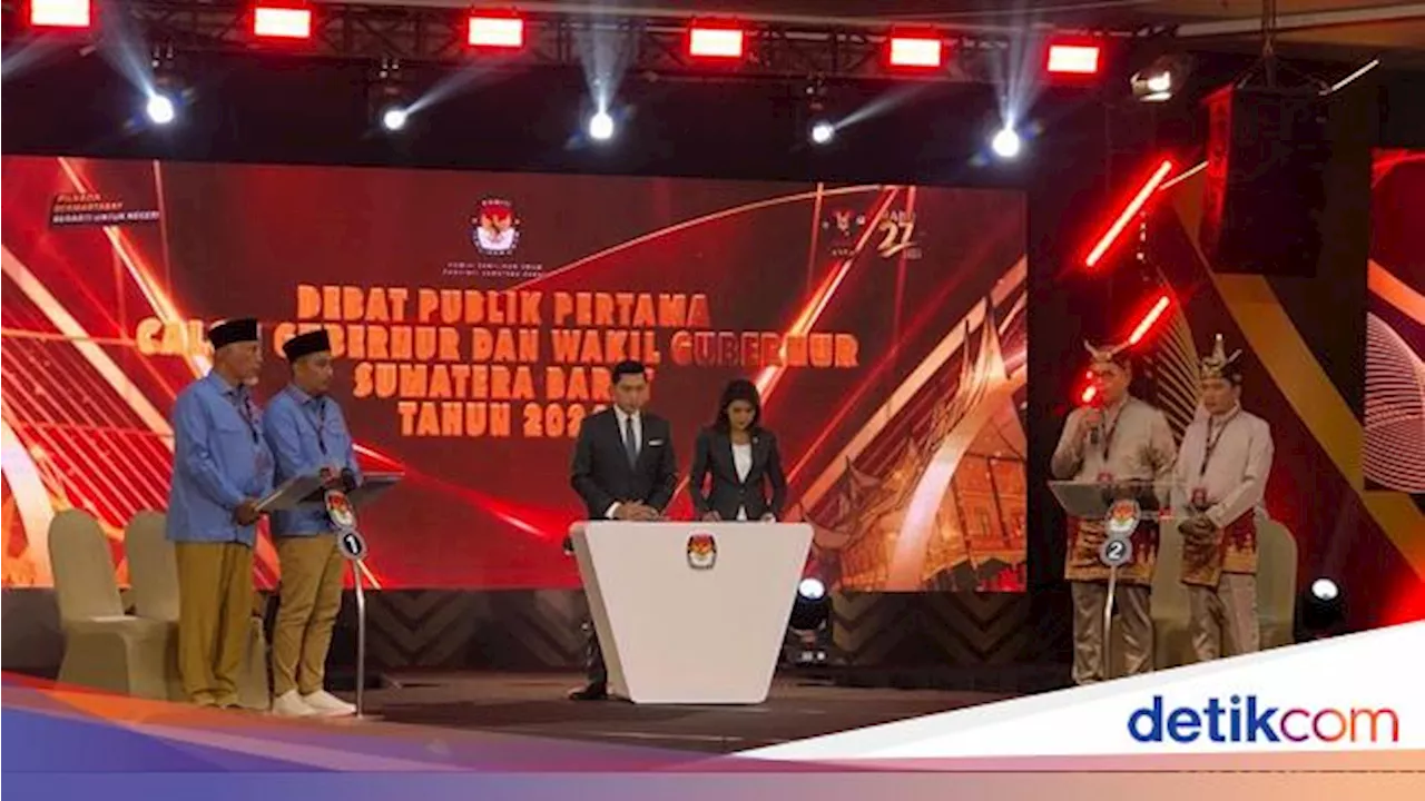 Debat Kedua Pilgub Sumbar 2024: Jadwal, Tema, dan Panelis