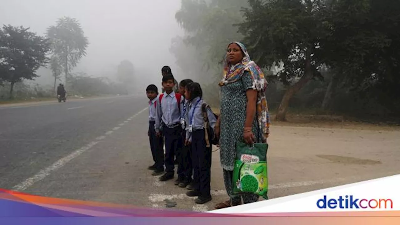 India Tutup Sekolah gegara Polusi Makin Parah