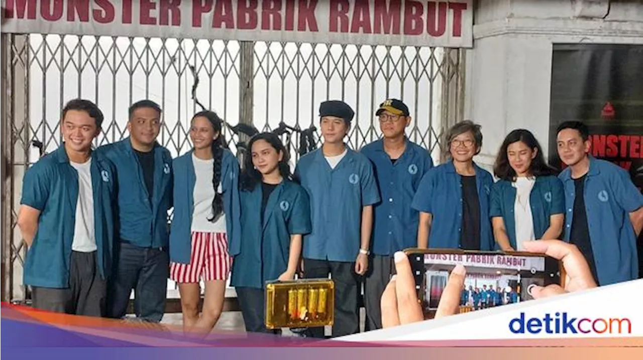 Iqbal Ramadan Jadi Eksekutif Produser di Film Monster Pabrik Rambut