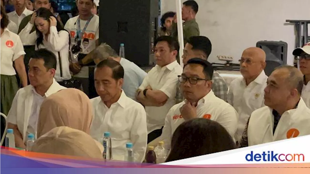 Kala Jokowi Turun Gunung Gerakkan Relawan Dukung RK di Pilkada Jakarta