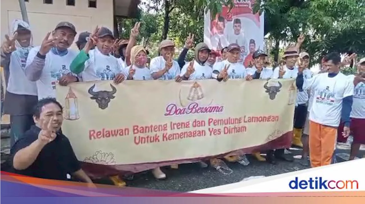 Pemulung di Lamongan Deklarasi Dukung Paslon Yes-Dirham