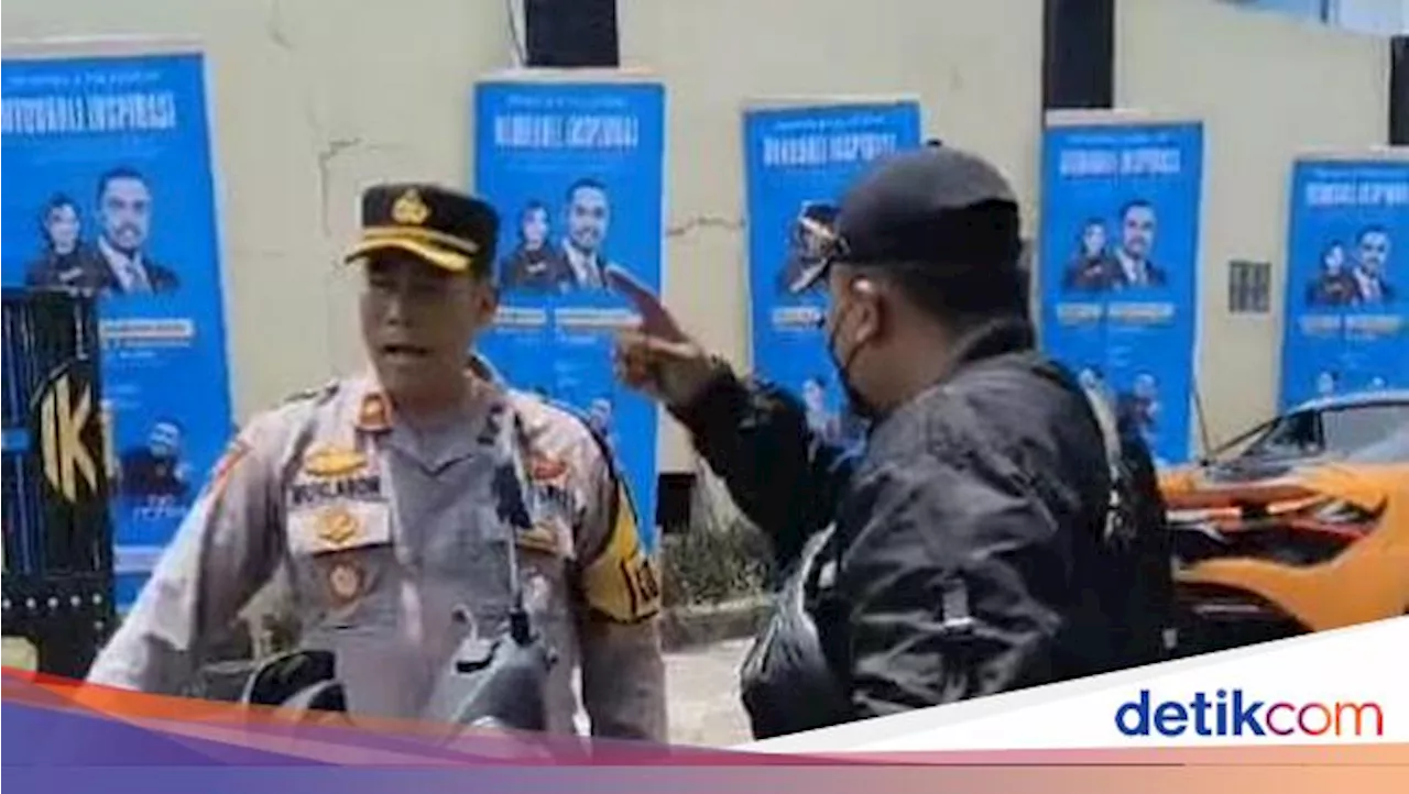 Viral Pria di Kota Kediri Bentak dan Ajak Duel Polisi