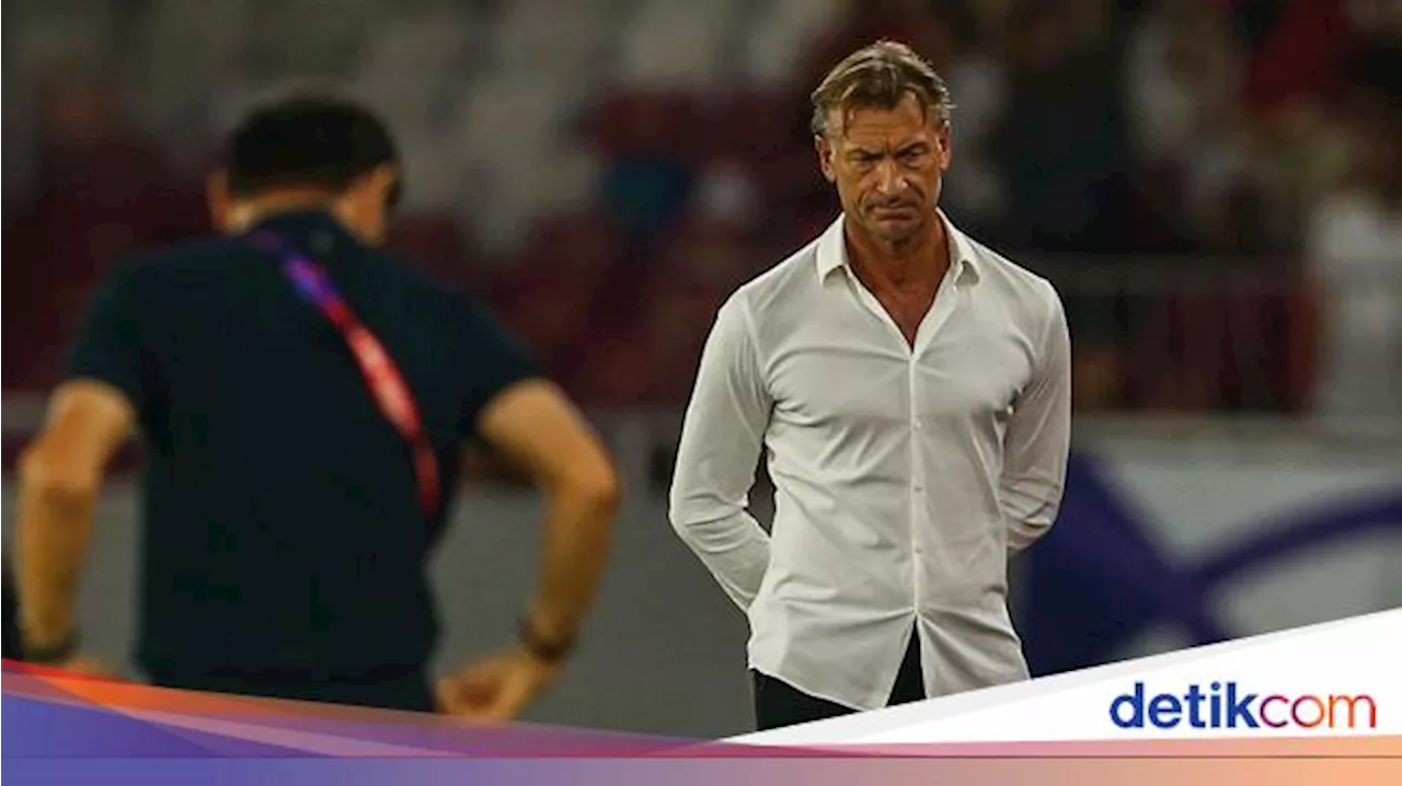 Herve Renard Akui Indonesia Lebih Baik dari Arab Saudi