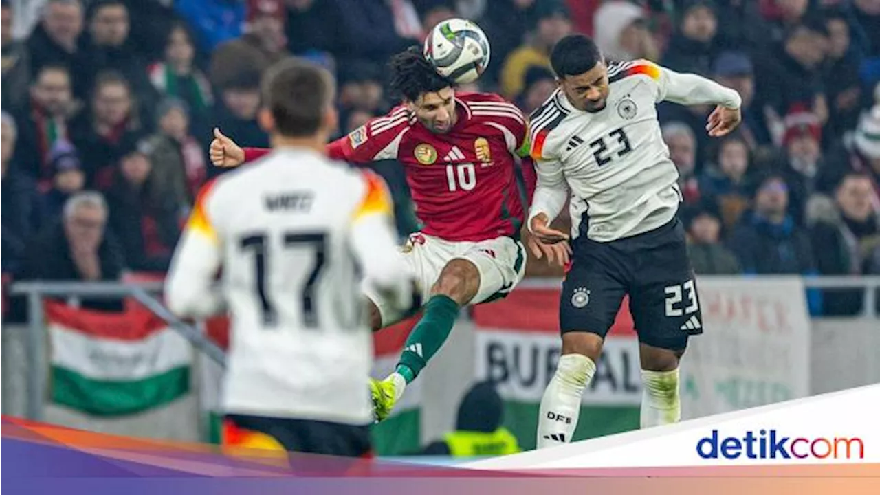 UEFA Nations League: Hungaria Vs Jerman Berakhir 1-1