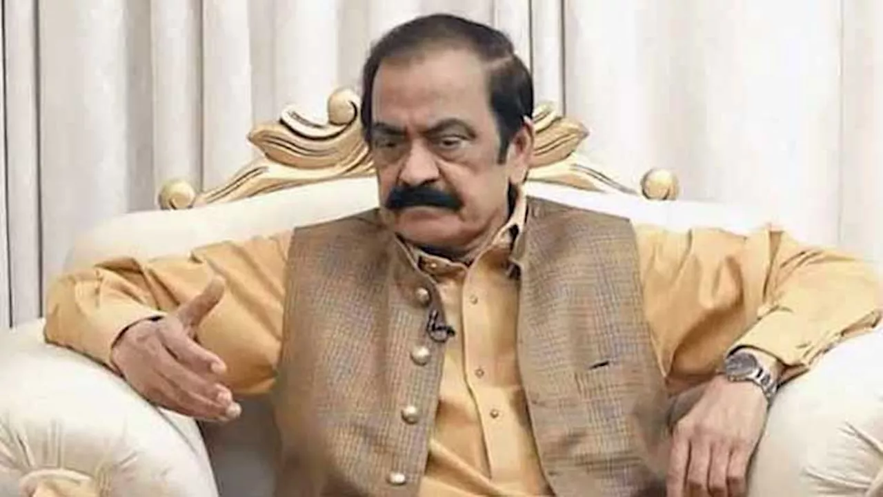 Rana Sanaullah urges PTI founder to come to table talk