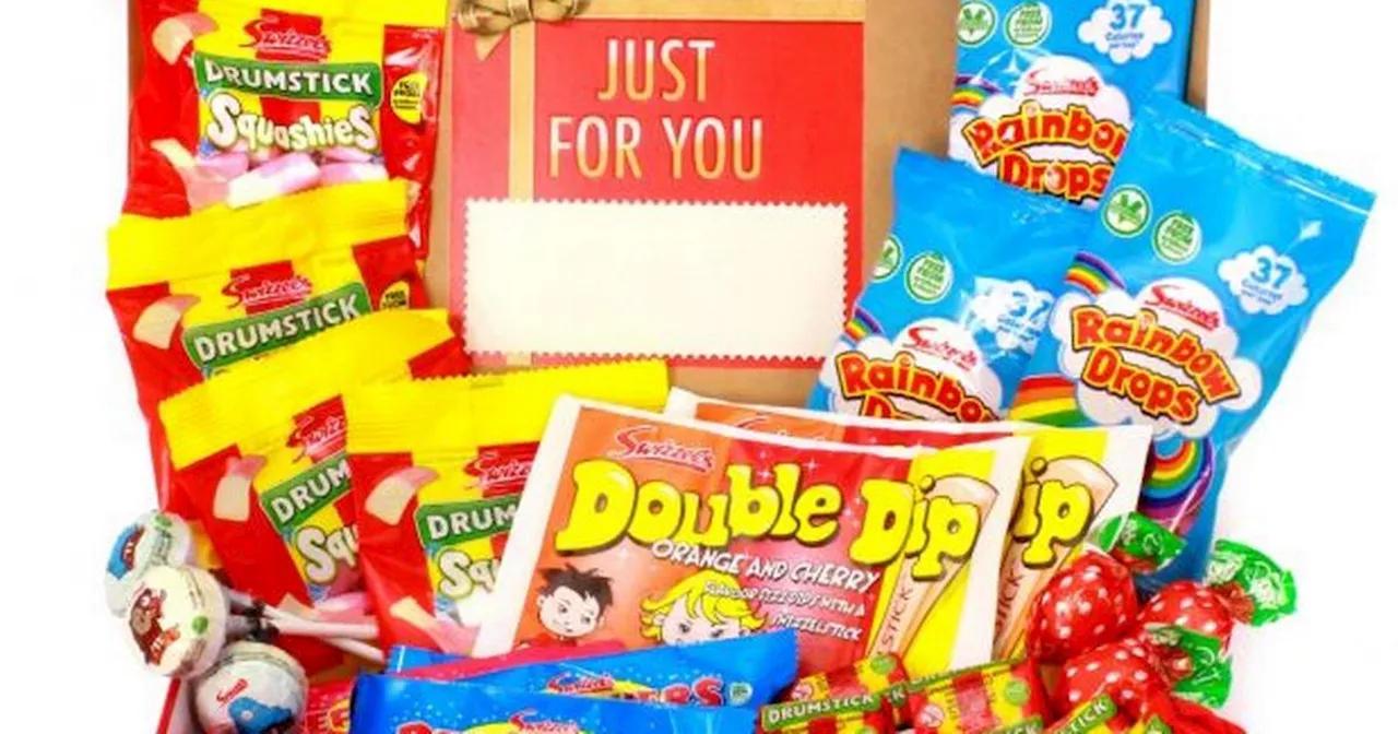 £13 retro sweets hamper so good shoppers make repeat orders