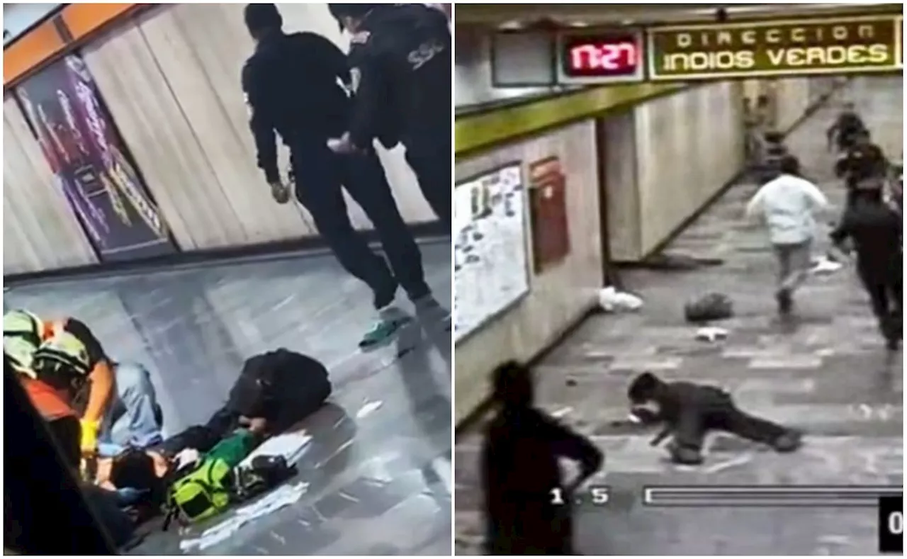 Agresión en Tacubaya; la vez que un hombre desató terror con balacera en Metro Balderas