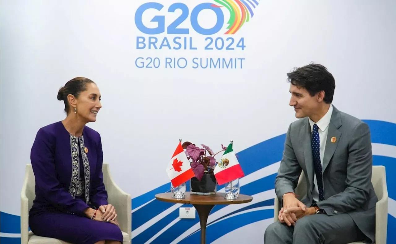 Trudeau expresa a Sheinbaum “preocupaciones” sobre las inversiones chinas en México; trabajará para fortalecer T-MEC