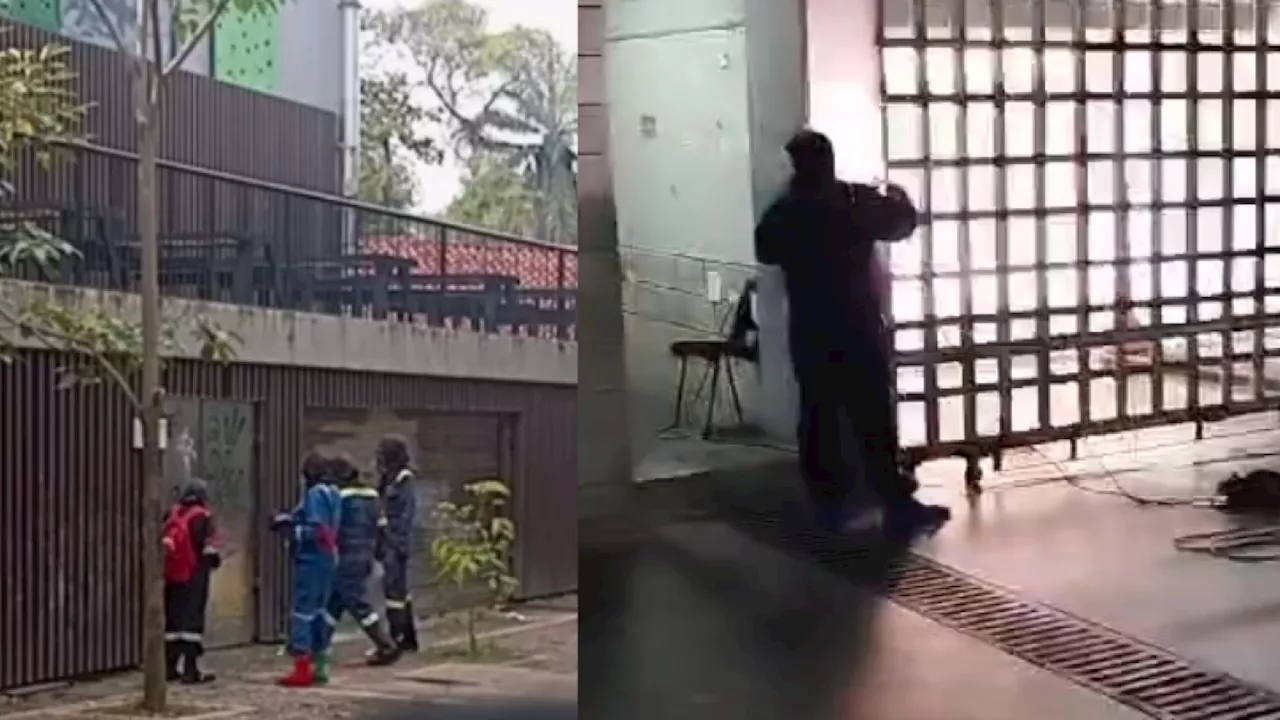 Atentos: encapuchados se tomaron la UIS, denuncian que sacaron a estudiantes de las aulas de clase