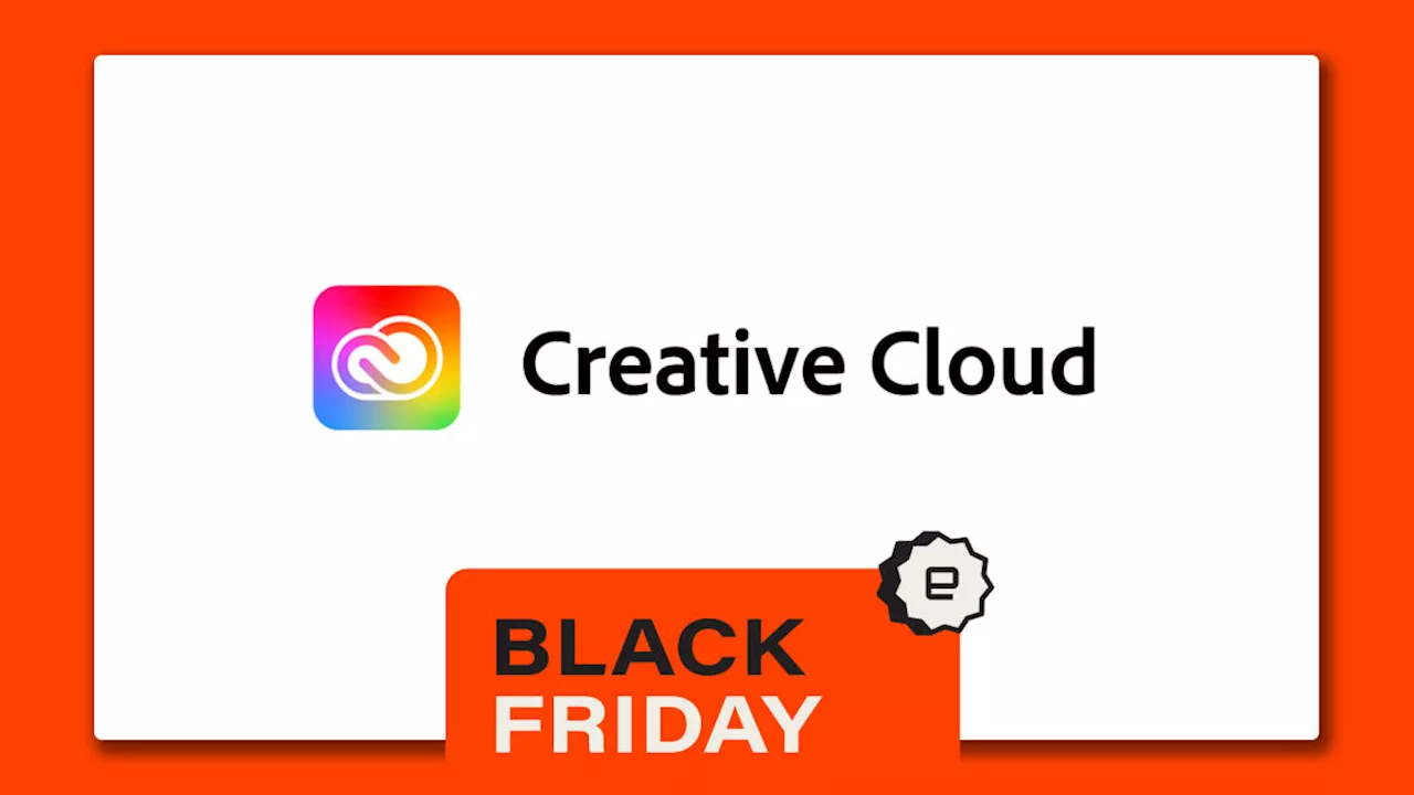 Adobe's Black Friday deal slashes 50 percent off Creative Cloud plans