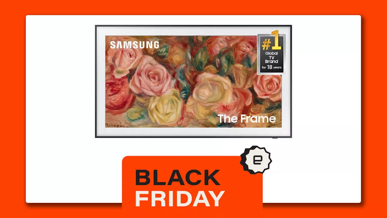 Samsung Frame TVs are 40 percent off for Black Friday