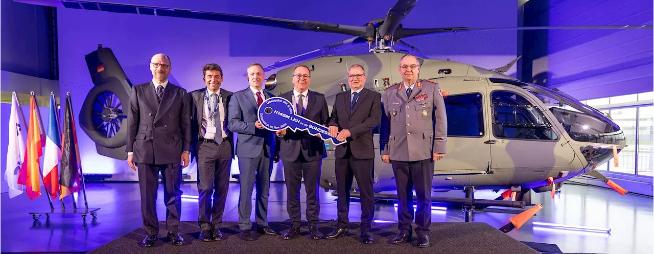 – Airbus liefert ersten H145M an die Bundeswehr aus