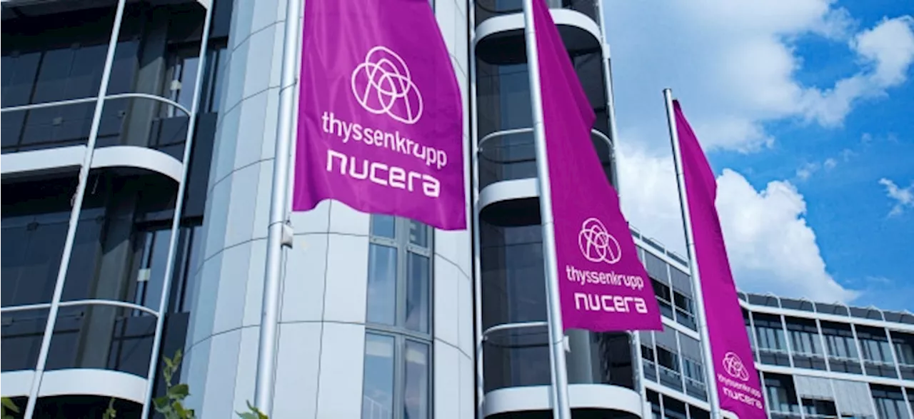 thyssenkrupp nucera-Aktie mit Kurssprung: thyssenkrupp nucera übertrifft Prognose