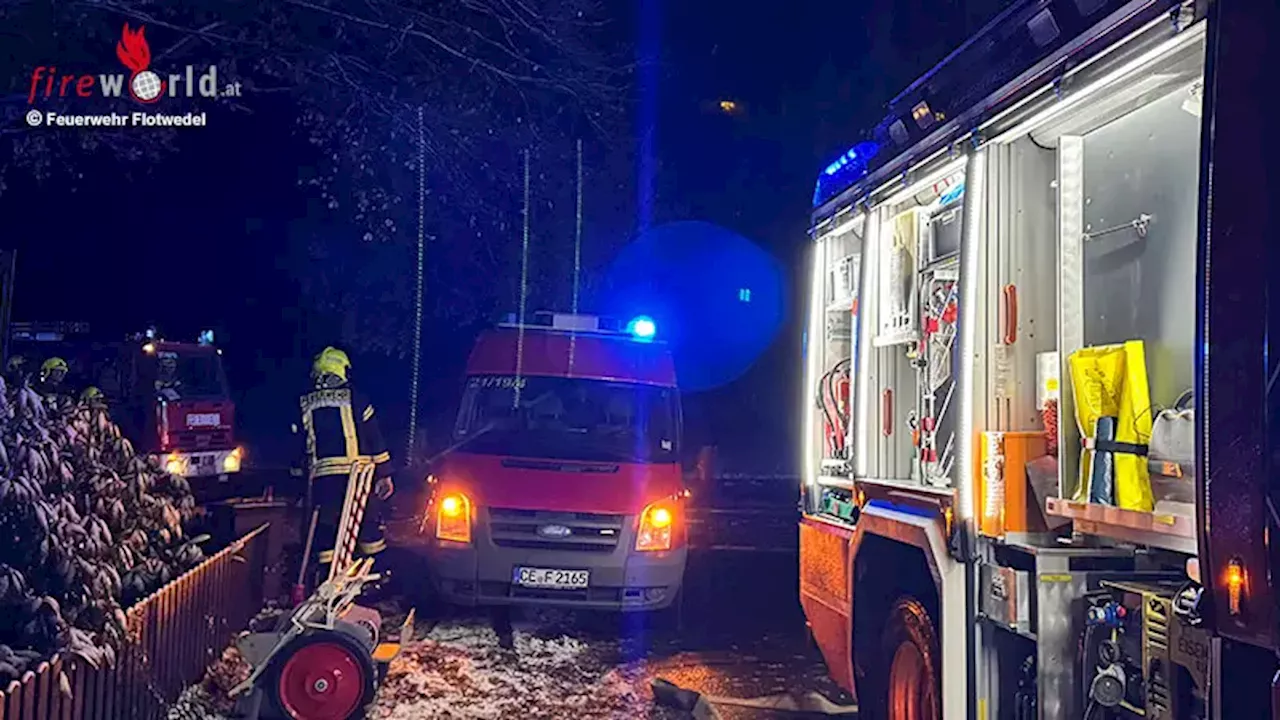 D: Möglicher Kohlenmonoxidaustritt → Feuerwehr rettet zwei Katzen