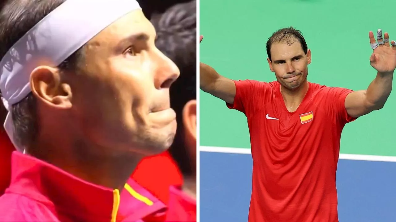 ‘Probably my last match’: Nadal’s ‘emotional’ moment as retirement nears for Spanish legend