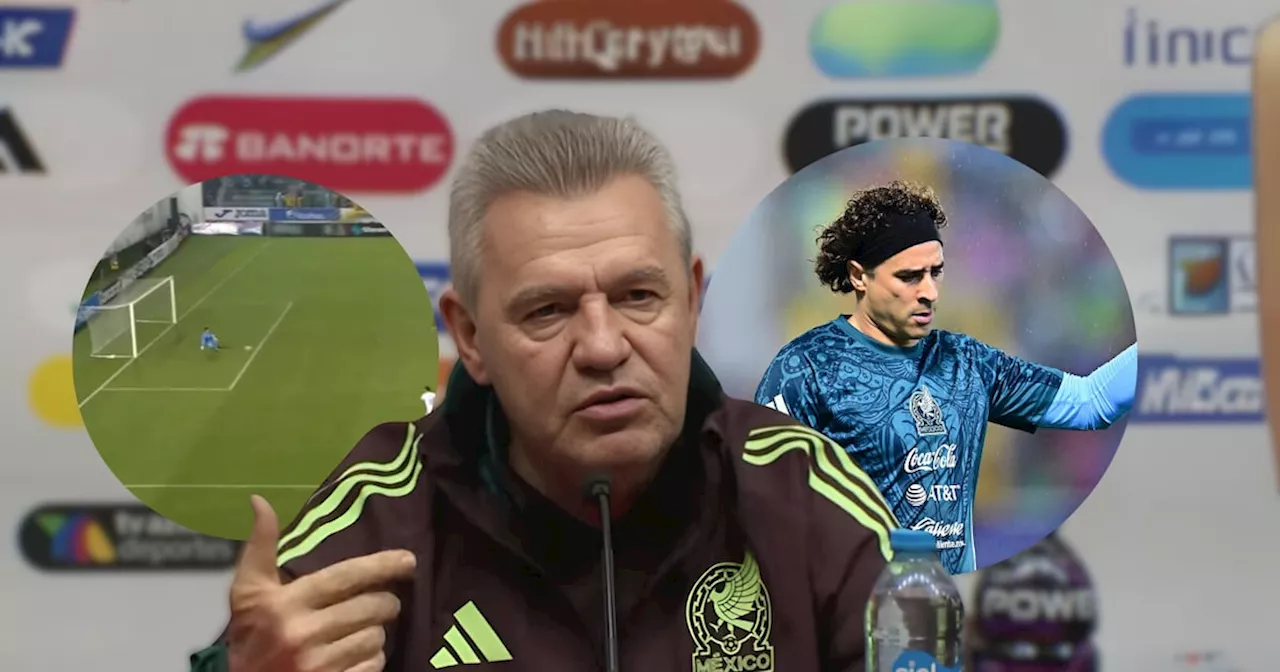 ‘El error no fue de Memo’; Javier Aguirre defendió a Ochoa y podría iniciar como titular nuevamente ante Honduras