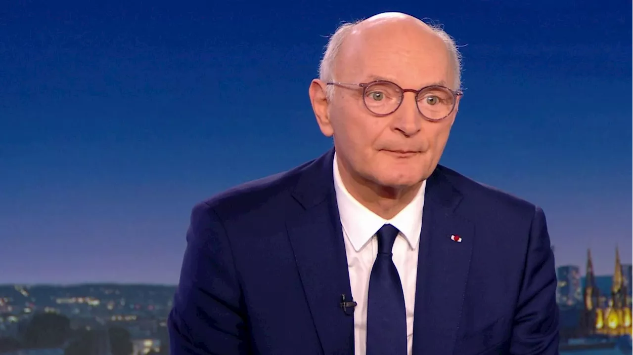 Prisons : 'Nous sommes très en retard', reconnaît le ministre de la Justice Didier Migaud sur France 2