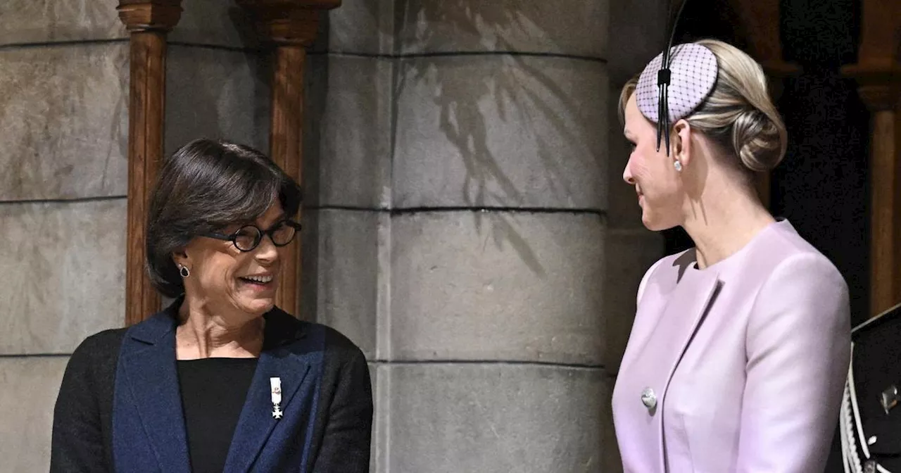 Charlene et Stéphanie de Monaco : les deux belles-soeurs très complices à la fête nationale