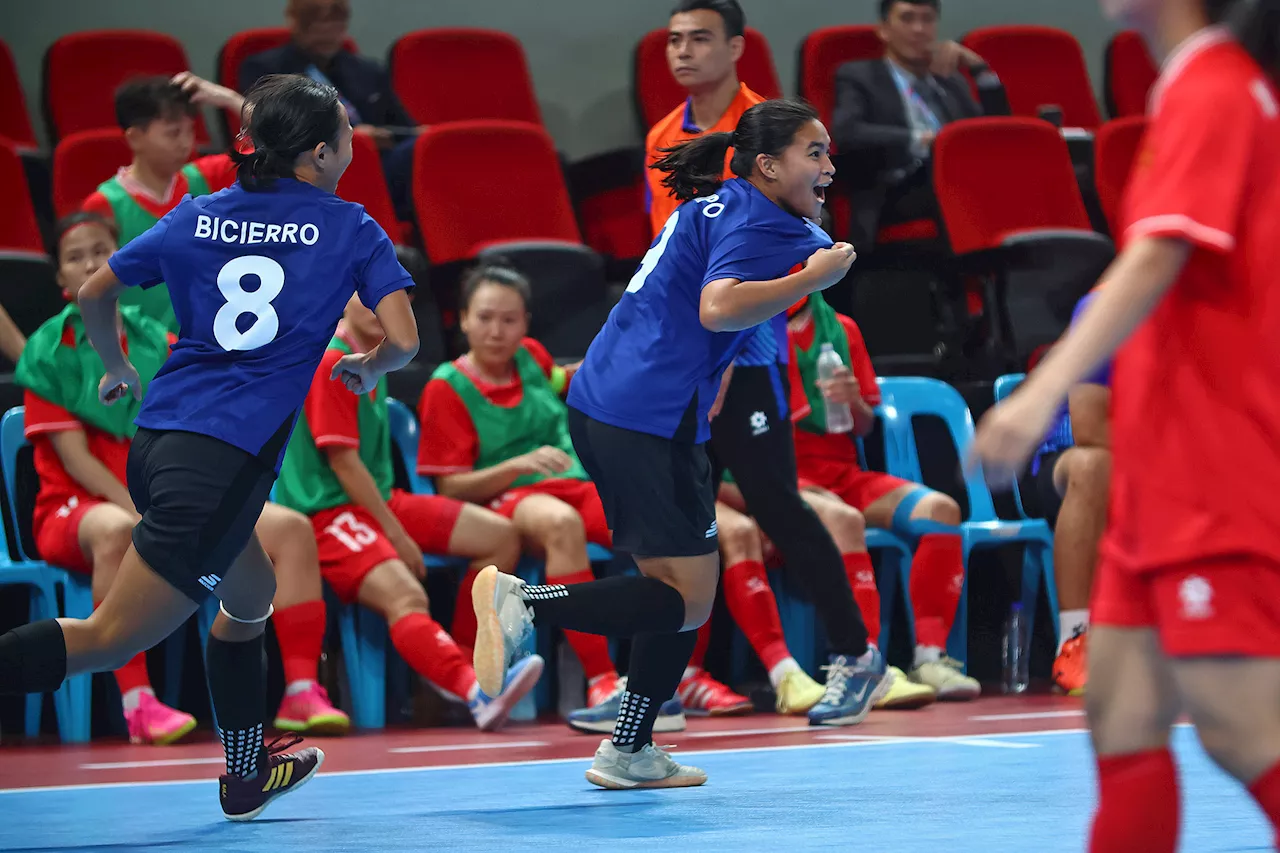 PH futsal's Pinay 5 suffer loss to Vietnam