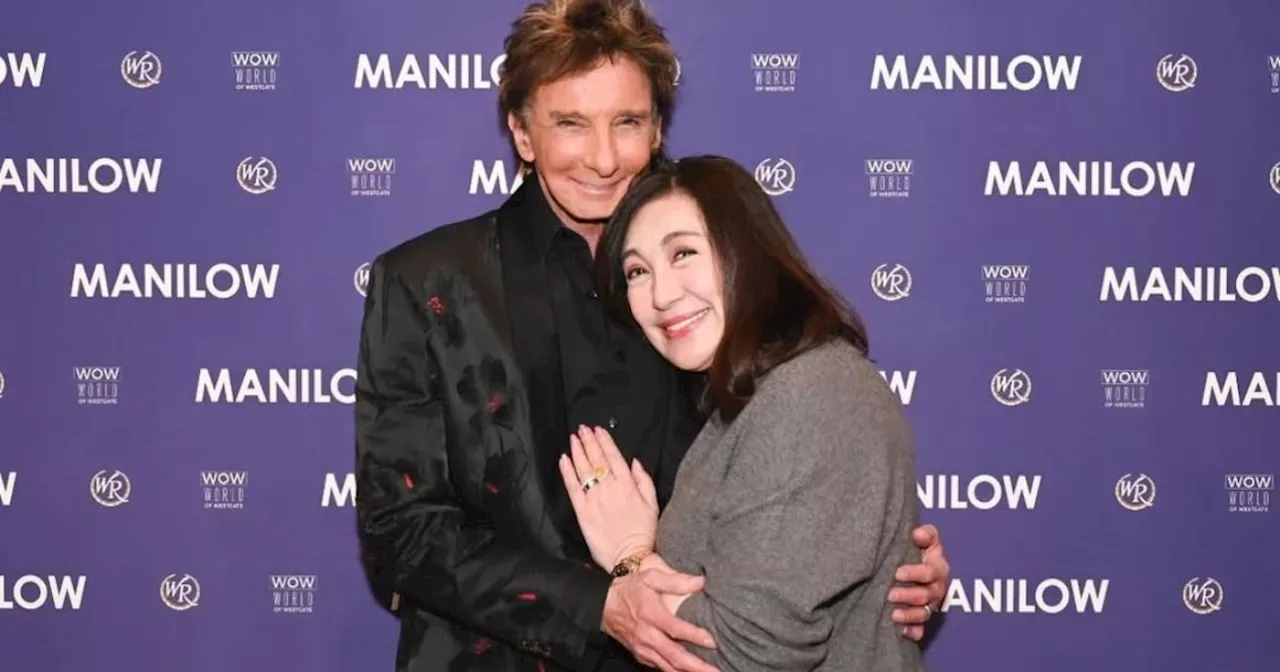 Sharon Cuneta meets her 'childhood hero' Barry Manilow