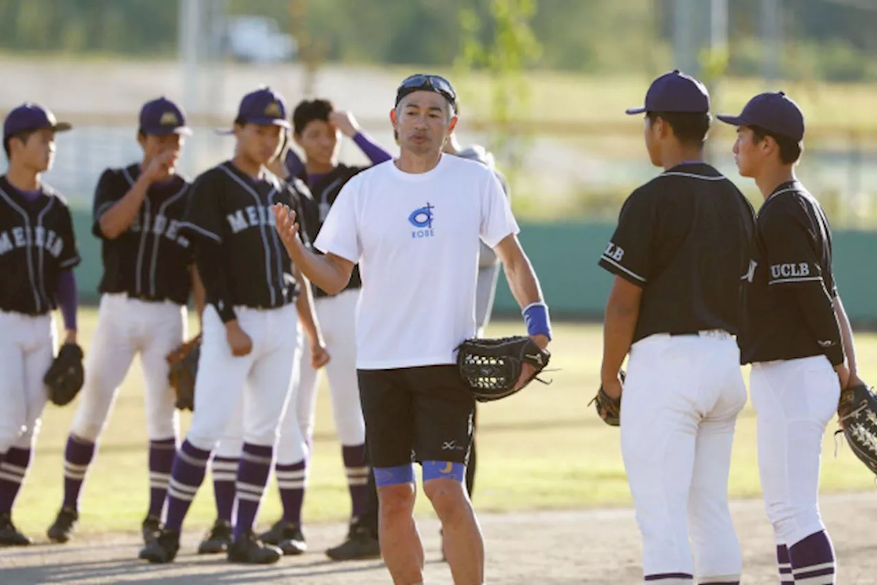 イチロー氏がついに愛工大名電高で指導 実に18年ぶりの母校訪問に「怖さの方があったんだけど、気持ちのいい空気だった」