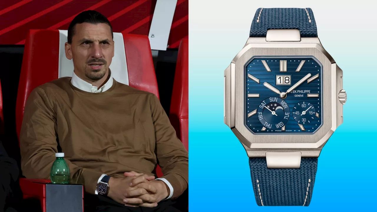 Zlatan Ibrahimović porte la nouvelle Patek Philippe, la montre la plus controversée du moment