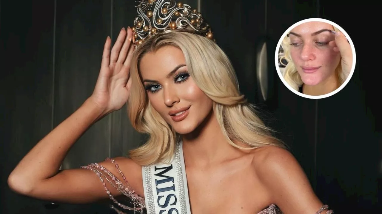 Este es el verdadero rostro de Victoria Kjaer, Miss Universo 2024, sin maquillaje: VIDEO