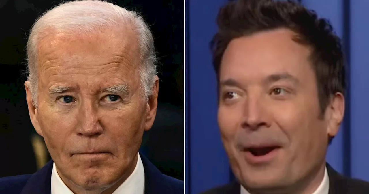 Jimmy Fallon Has His Fun With Joe Biden's Viral Rainforest Moment