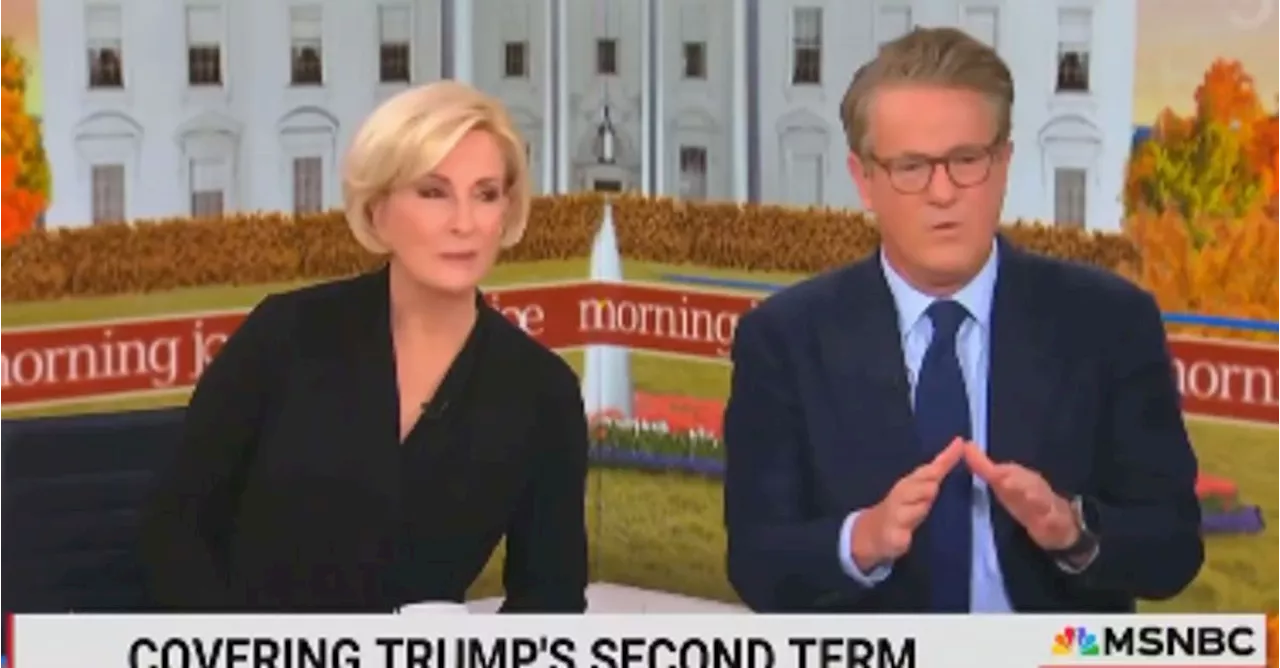 Joe Scarborough Defends Trump Reconciliation: 'We’re All Working Towards A Better America'